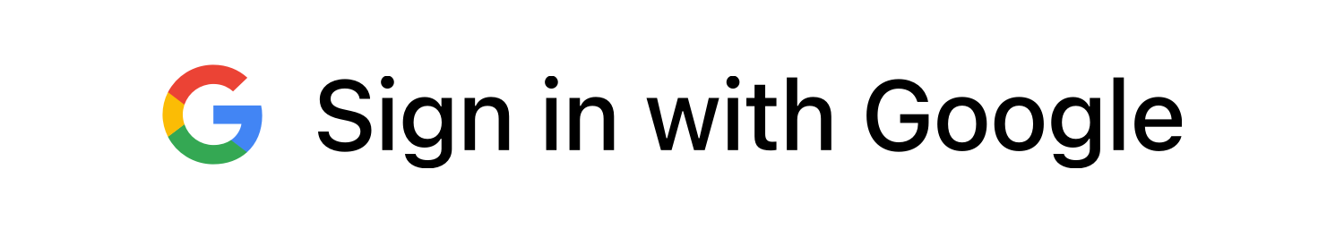Sign in with Google